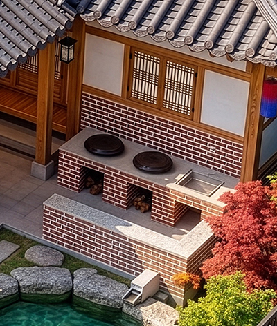 전통 아궁이